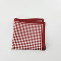BURGUNDY HOUNDSTOOTH