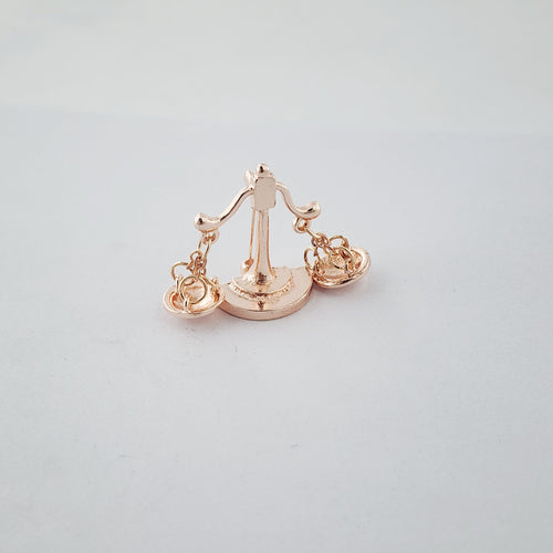 BALANCE OF JUSTICE BROOCH