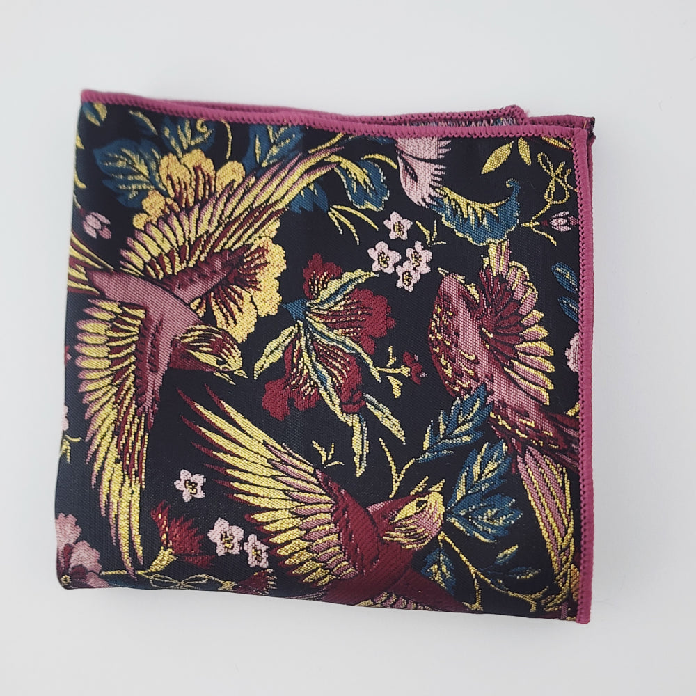 ENCHANTED ORCHARD POCKETSQUARE