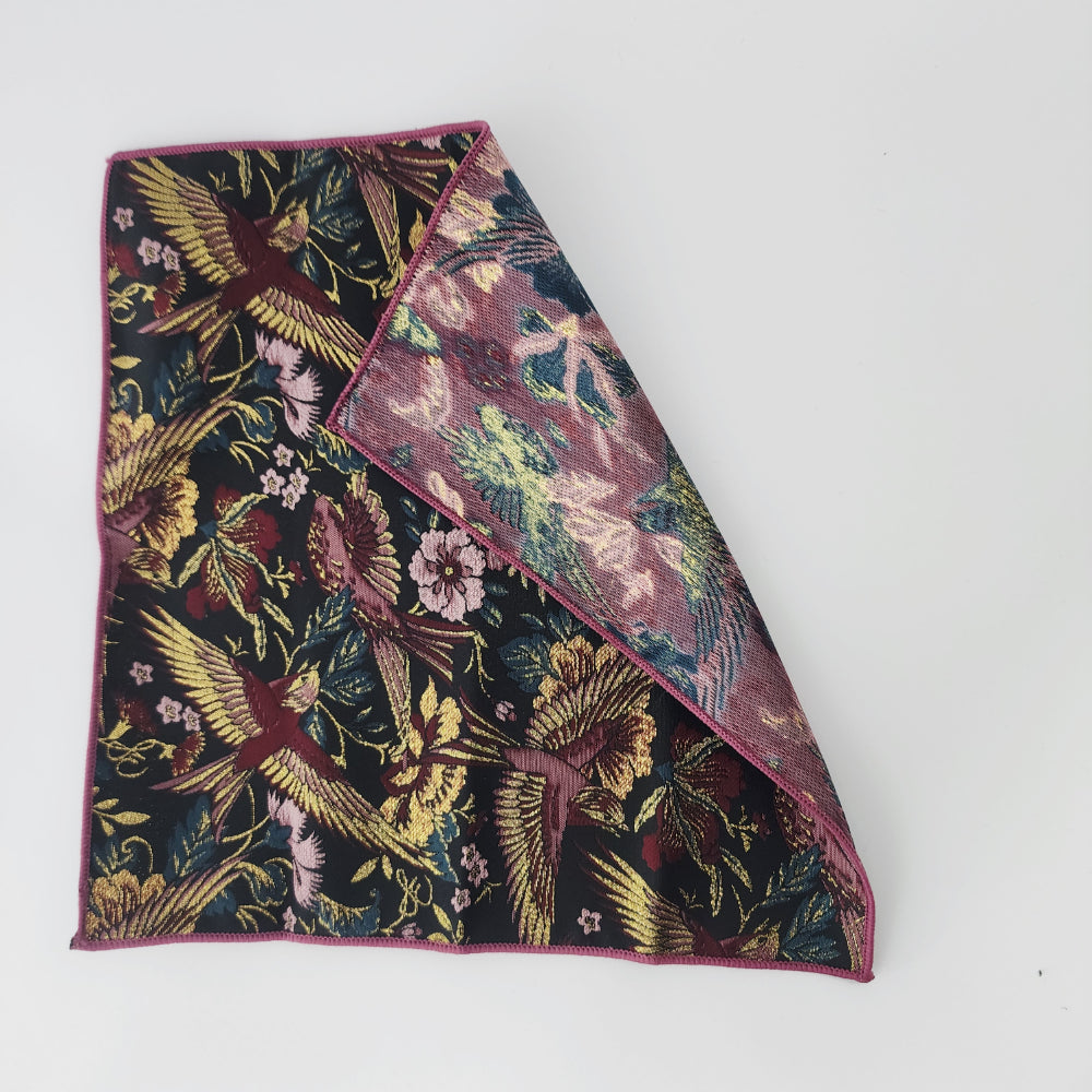 ENCHANTED ORCHARD POCKETSQUARE
