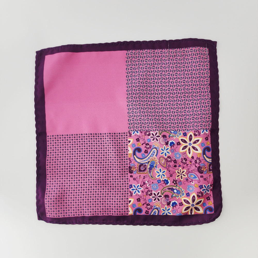 BLUSH ROYALE POCKETSQUARE