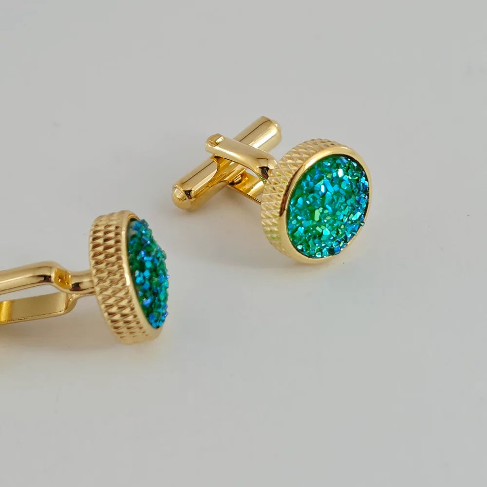 THE TURQUOISE REGAL CUFFLINKS