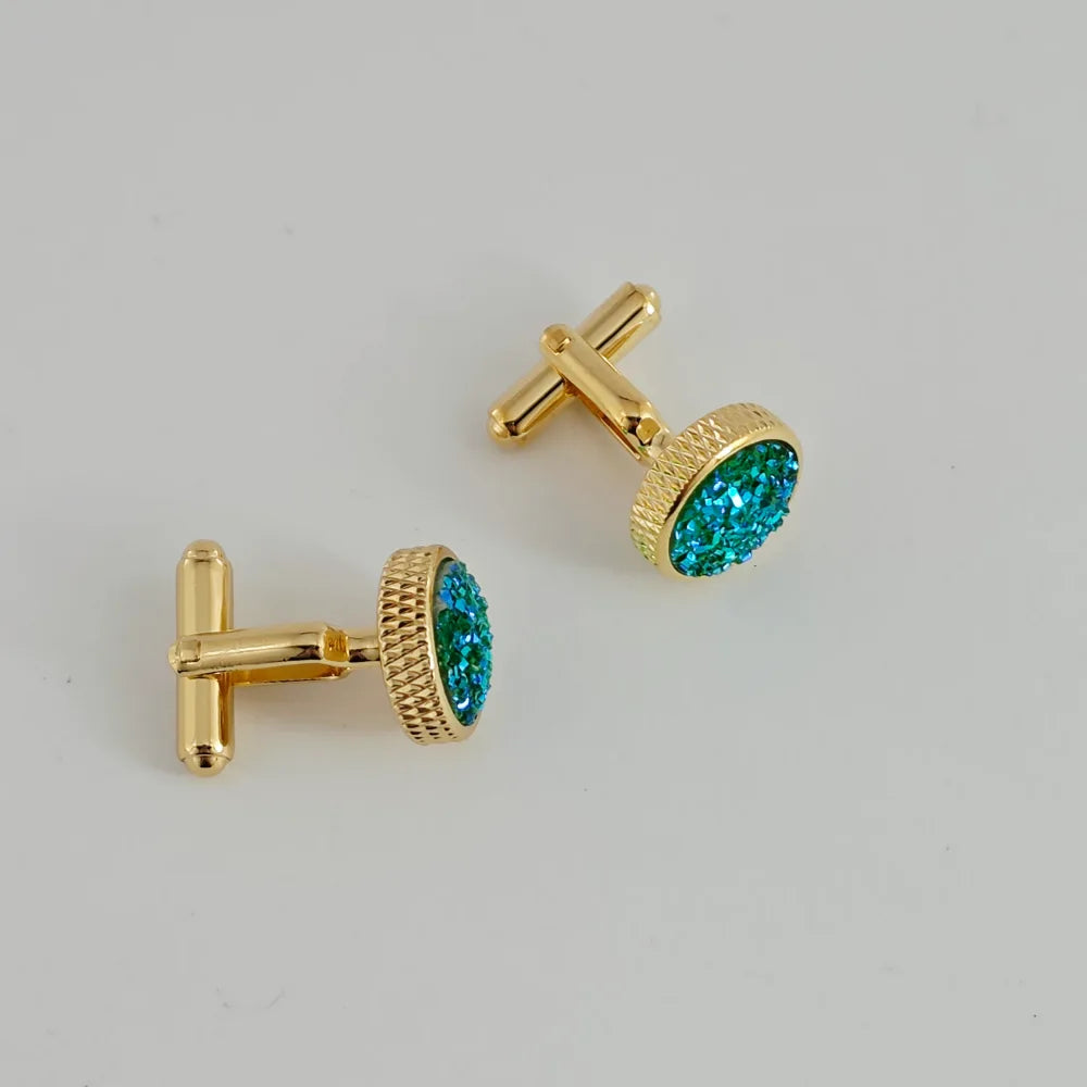 THE TURQUOISE REGAL CUFFLINKS