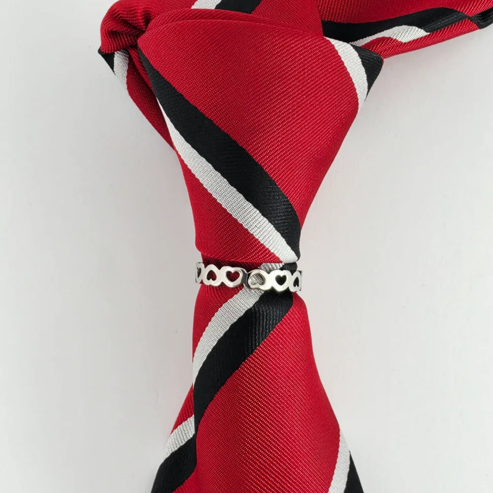 THE GENTLEMAN'S STEEL TIE RING