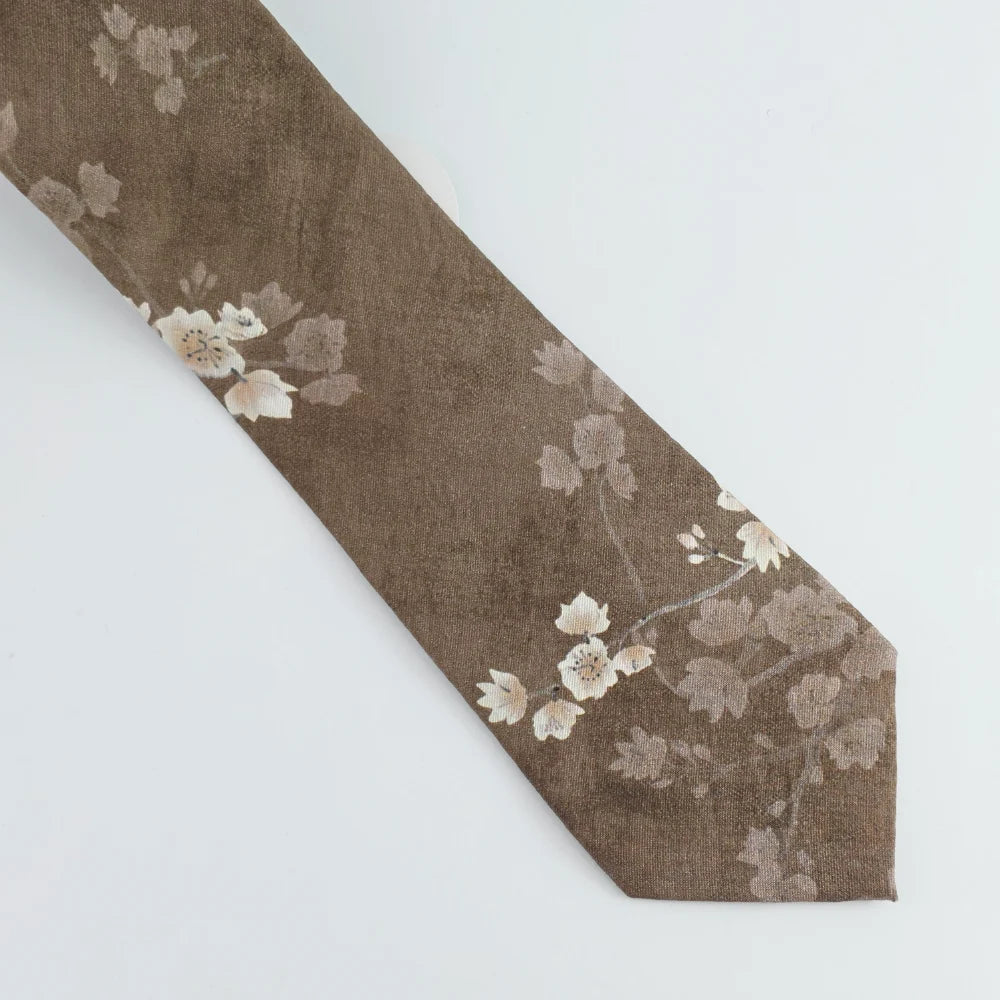CINDERWOOD BLOSSOM PREMIUM COTTON TIE