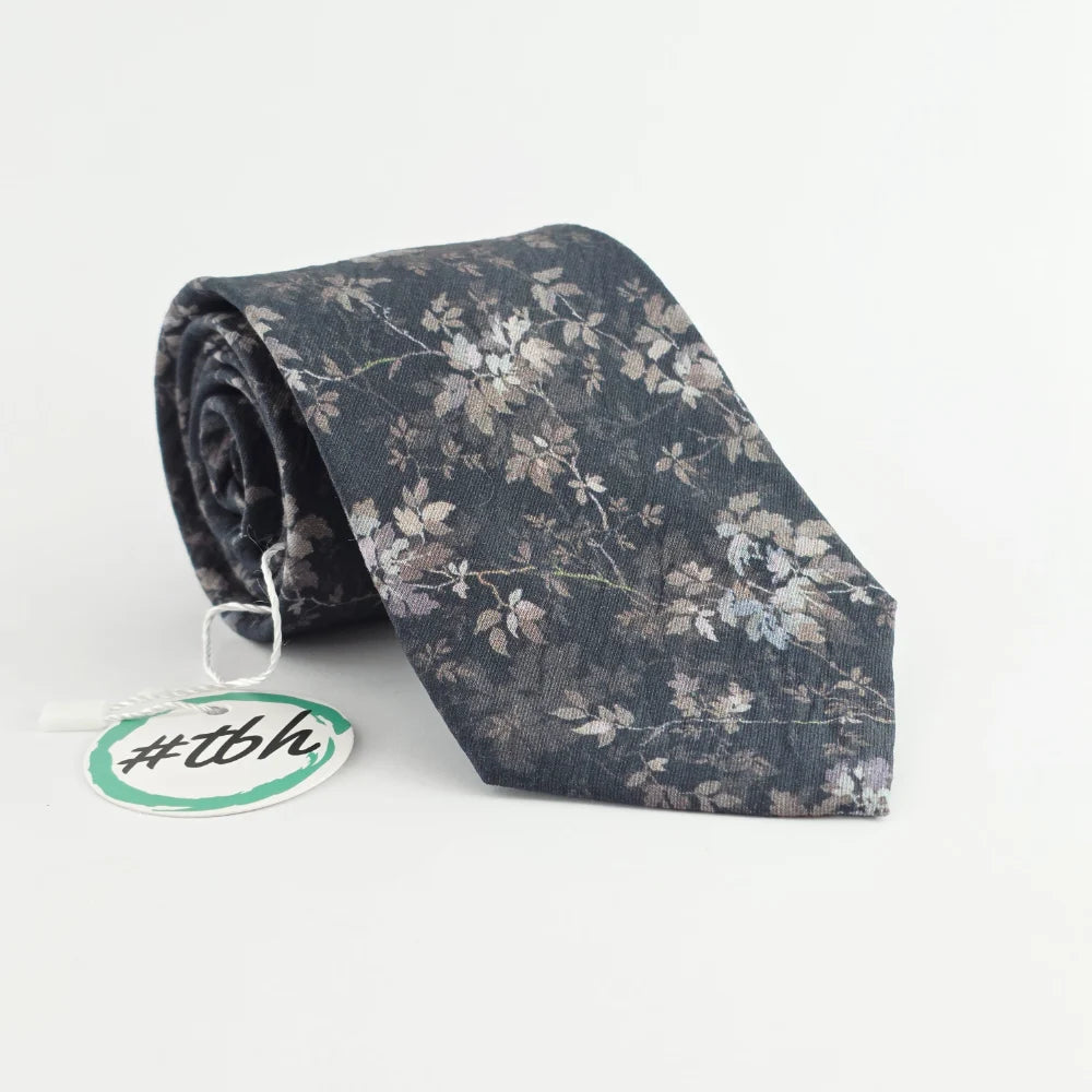 NOCTURNE BLOSSOM PREMIUM COTTON TIE