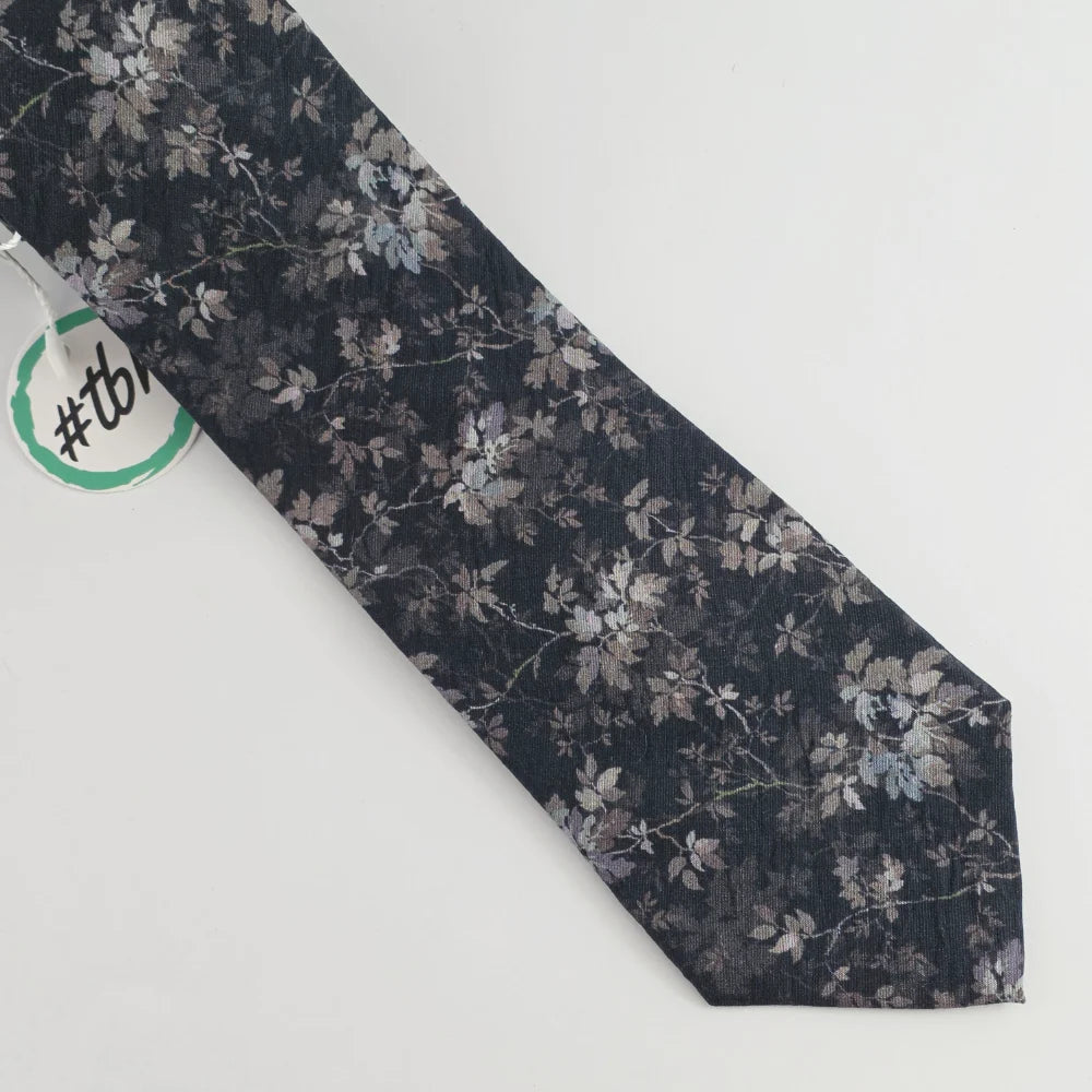 NOCTURNE BLOSSOM PREMIUM COTTON TIE