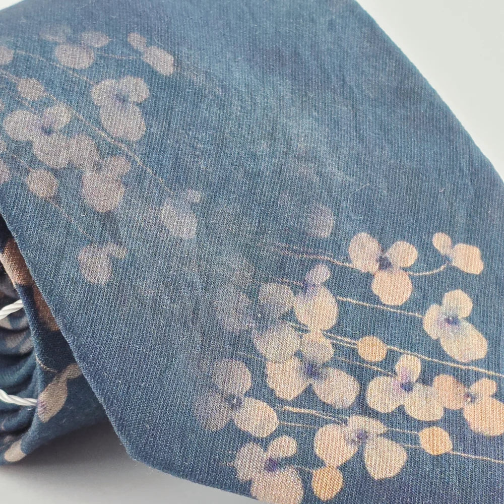 CHAMPAGNE BRANCHES PREMIUM COTTON TIE