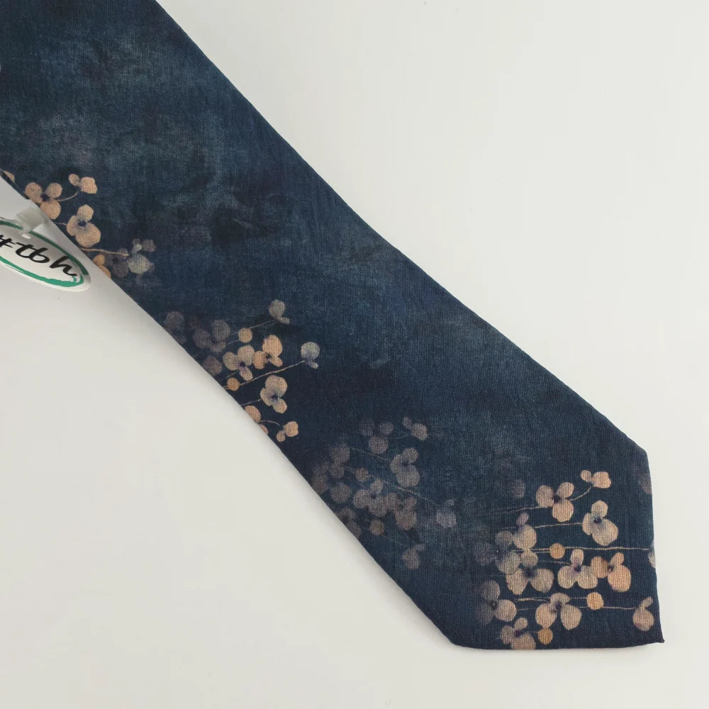 CHAMPAGNE BRANCHES PREMIUM COTTON TIE