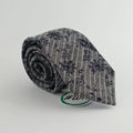 MIDNIGHT BOTANICA WOOL TIE