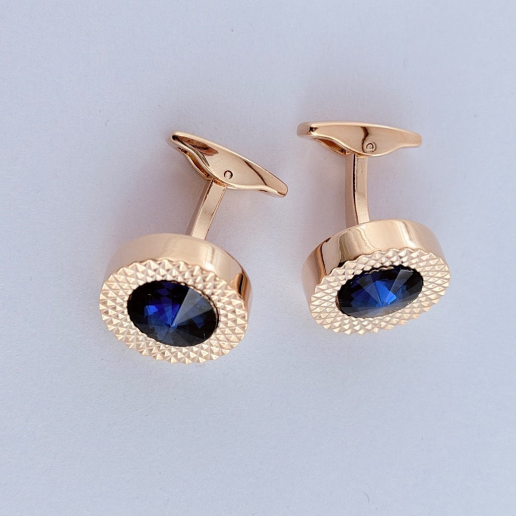Sovereign Sapphire Cufflinks