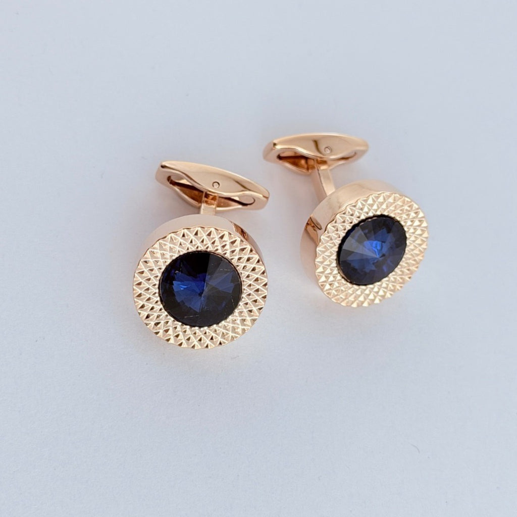 Sovereign Sapphire Cufflinks
