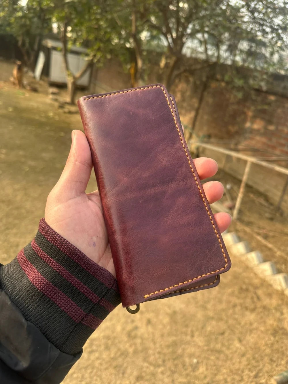 LONG WALLET - PURE LEATHER