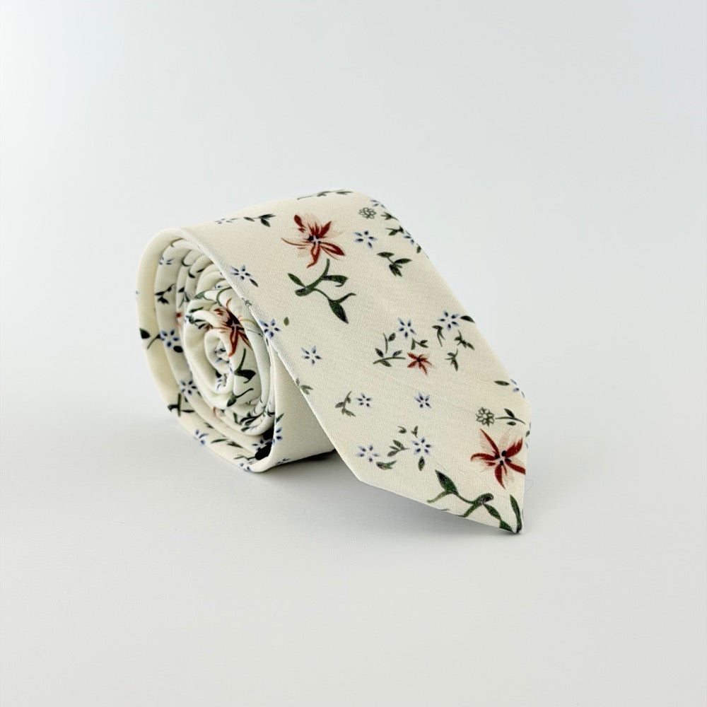 MEADOW BLOOM COTTON TIE
