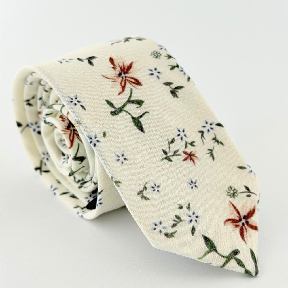 MEADOW BLOOM COTTON TIE