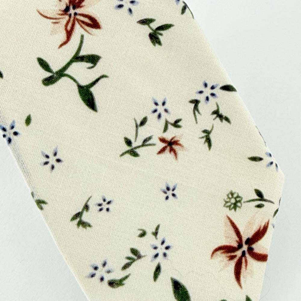 MEADOW BLOOM COTTON TIE