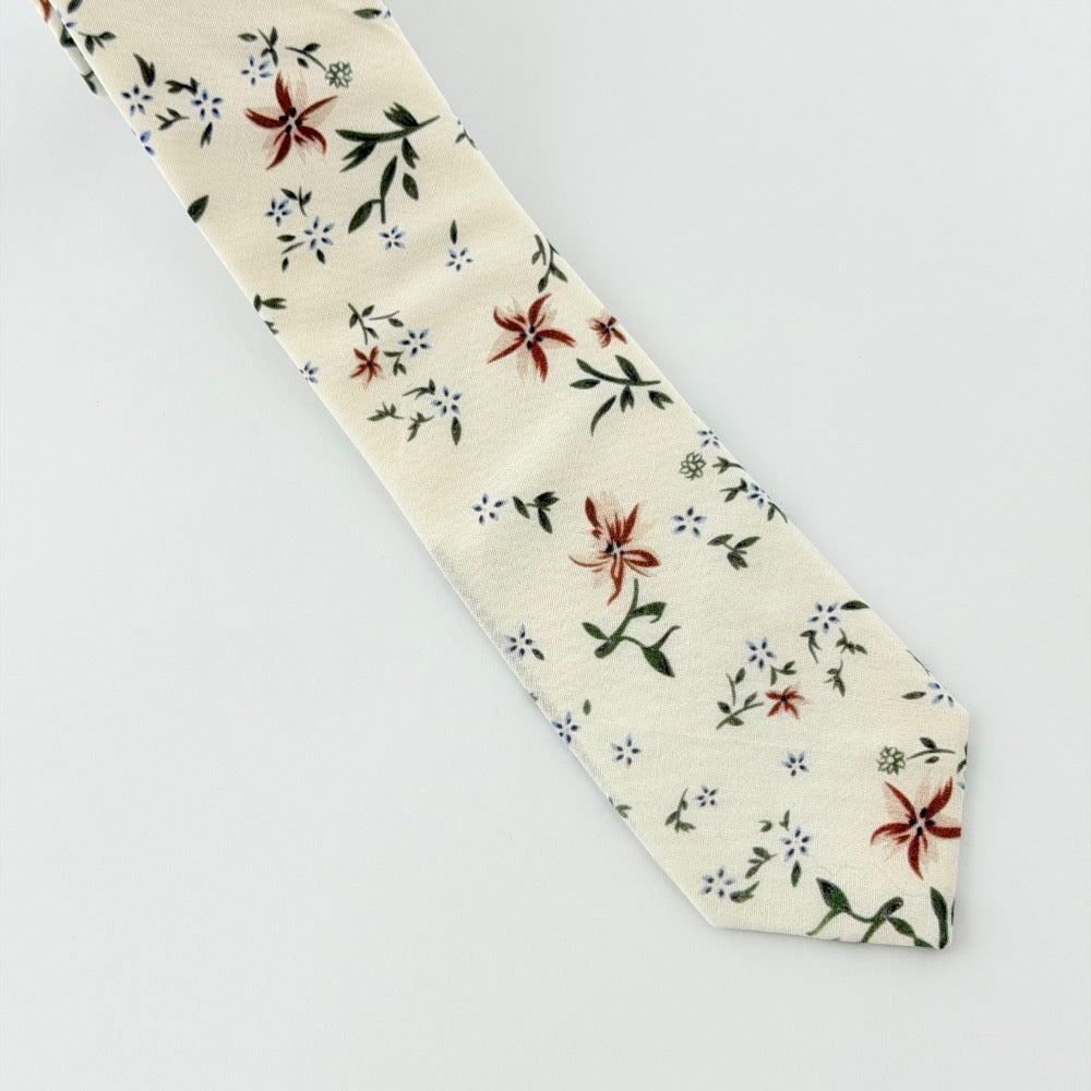 MEADOW BLOOM COTTON TIE