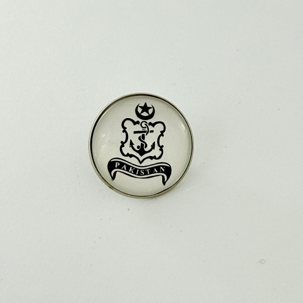 PAKISTAN NAVY ANCHOR EMBLEM BROOCH