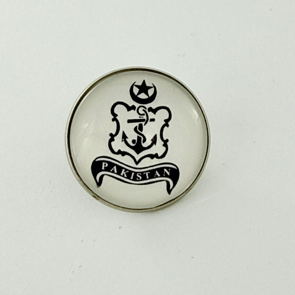 PAKISTAN NAVY ANCHOR EMBLEM BROOCH