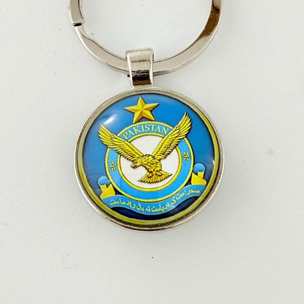 PAKISTAN AIR FORCE CREST KEYCHAIN