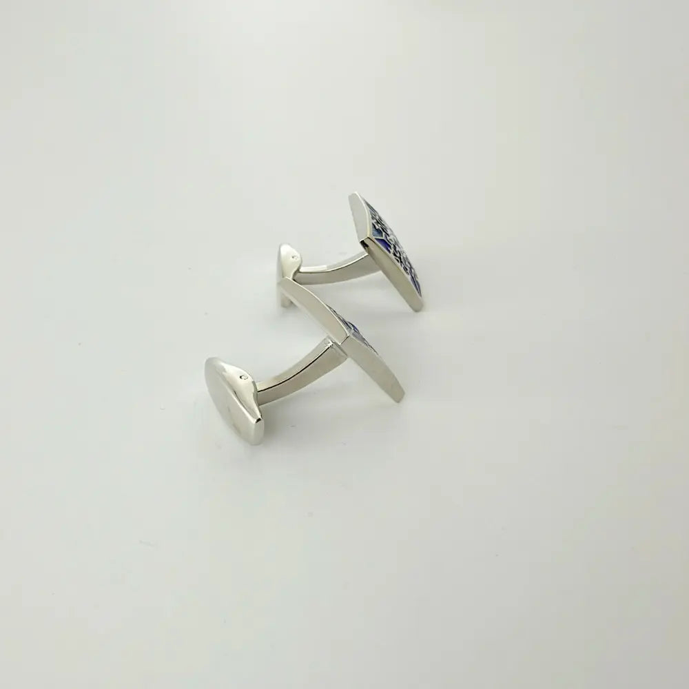 SAPPHIRE MOSAIC CUFFLINKS