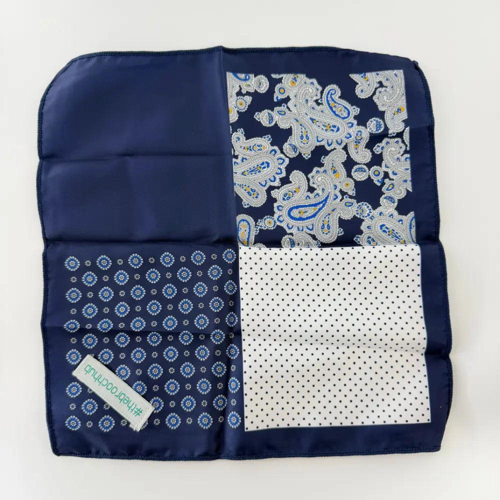 THE REGAL AZURE POCKETSQUARE