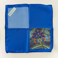 ROYAL BLUE HERITAGE POCKETSQUARE