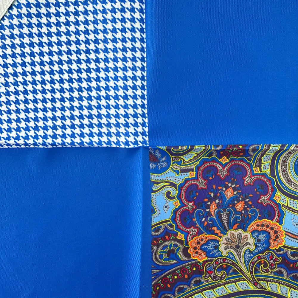 ROYAL BLUE HERITAGE POCKETSQUARE