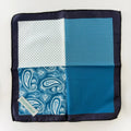 AQUA ROYAL POCKET SQUARE