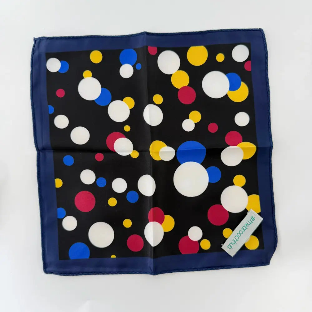 MIDNIGHT POP ART POCKETSQUARE