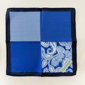 THE ROYAL AZURE MOSAIC POCKETSQUARE