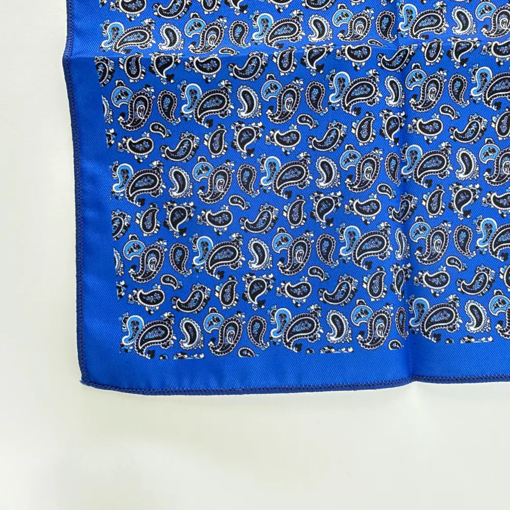 IMPERIAL BLUE POCKETSQUARE