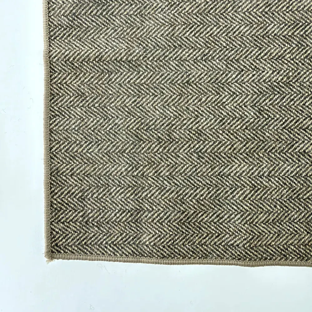 HERITAGE HERRINGBONE WOOL POCKETSQUARE