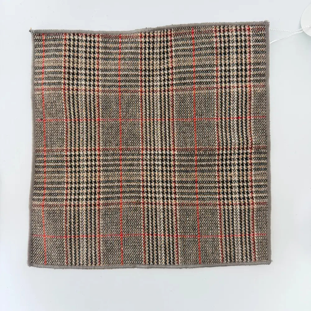 HERITAGE GLEN WOOL POCKETSQUARE