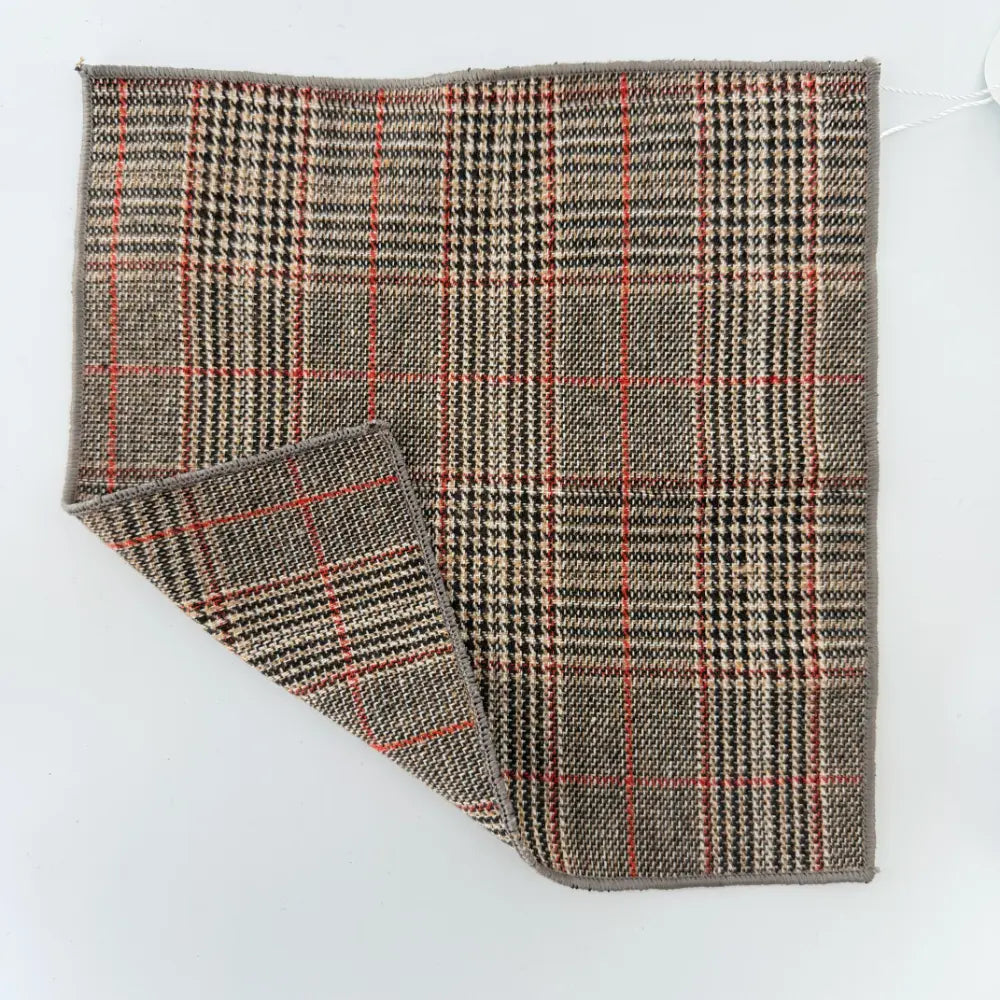 HERITAGE GLEN WOOL POCKETSQUARE