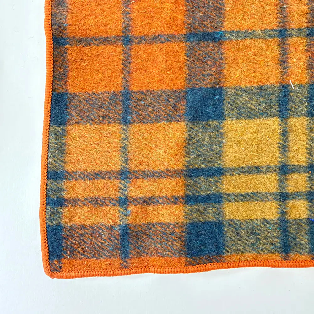 AUTUMN HERITAGE WOOL POCKETSQUARE