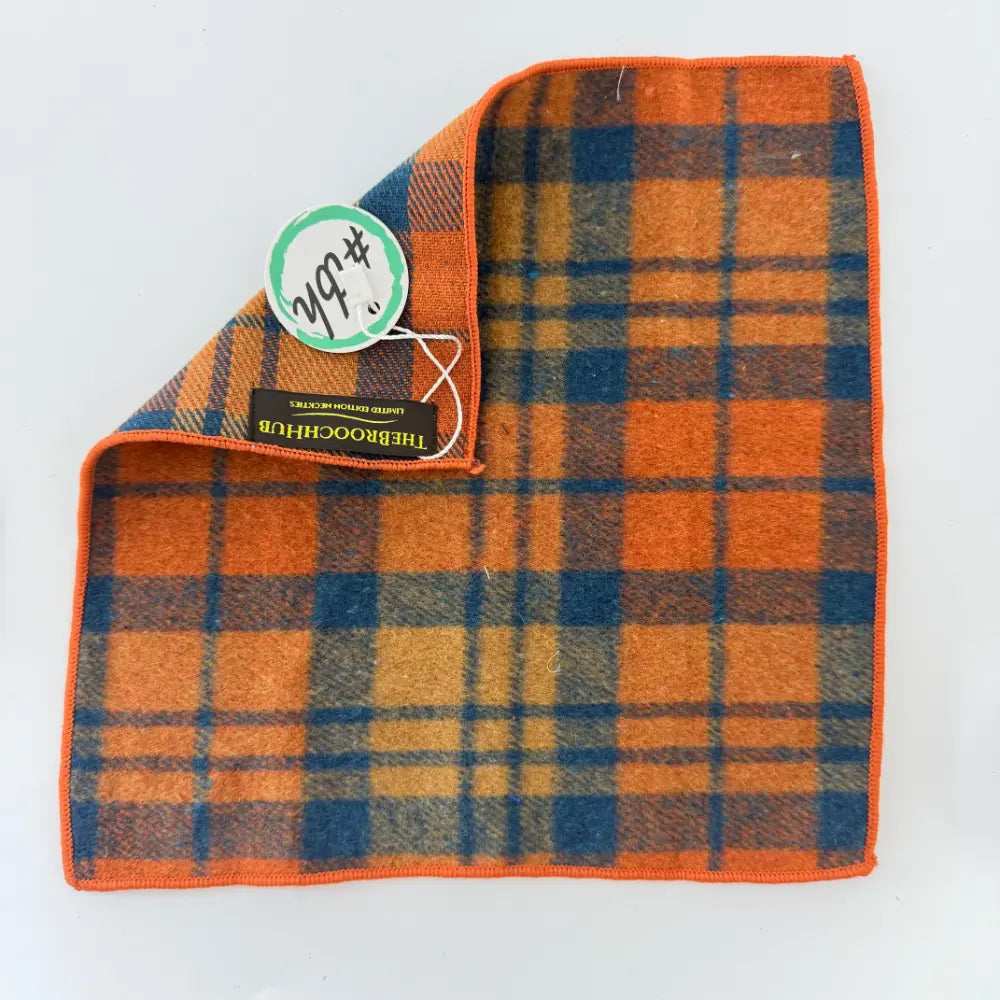 AUTUMN HERITAGE WOOL POCKETSQUARE
