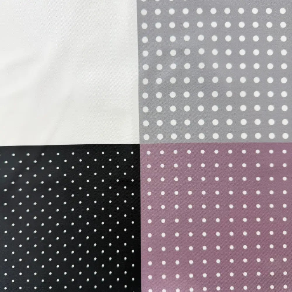 NOIR MAUVE POLKA POCKETSQUARE
