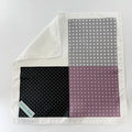 NOIR MAUVE POLKA POCKETSQUARE