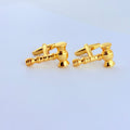 JUSTICE GOLD GAVEL CUFFLINKS