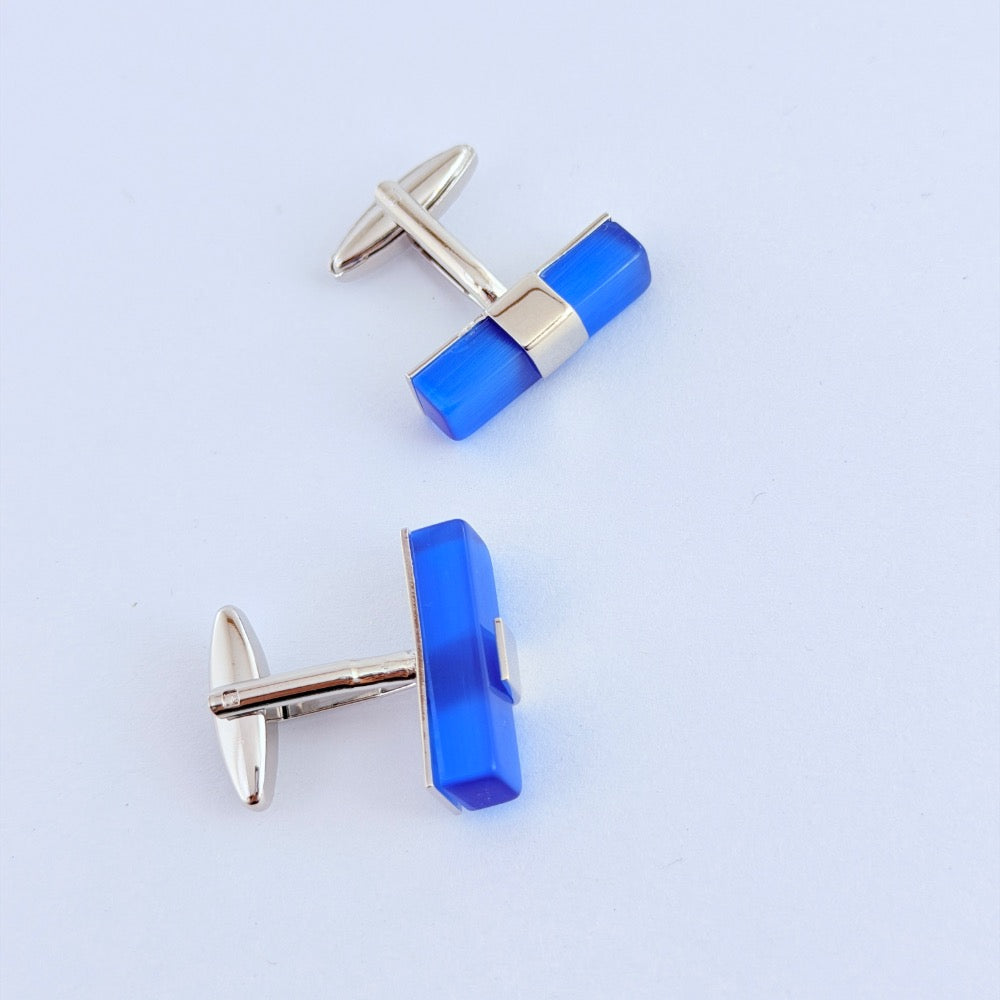 ROYAL BLUE MERIDIAN CUFFLINKS