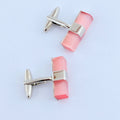 ROSE QUARTZ REGENT CUFFLINKS