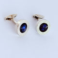 SAPPHIRE DYNASTY CUFFLINKS