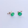 EMERALD MOSAIC CUFFLINKS