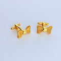 GILDED BOWTIE CUFFLINKS