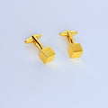 REGENT GOLD CUBE CUFFLINKS