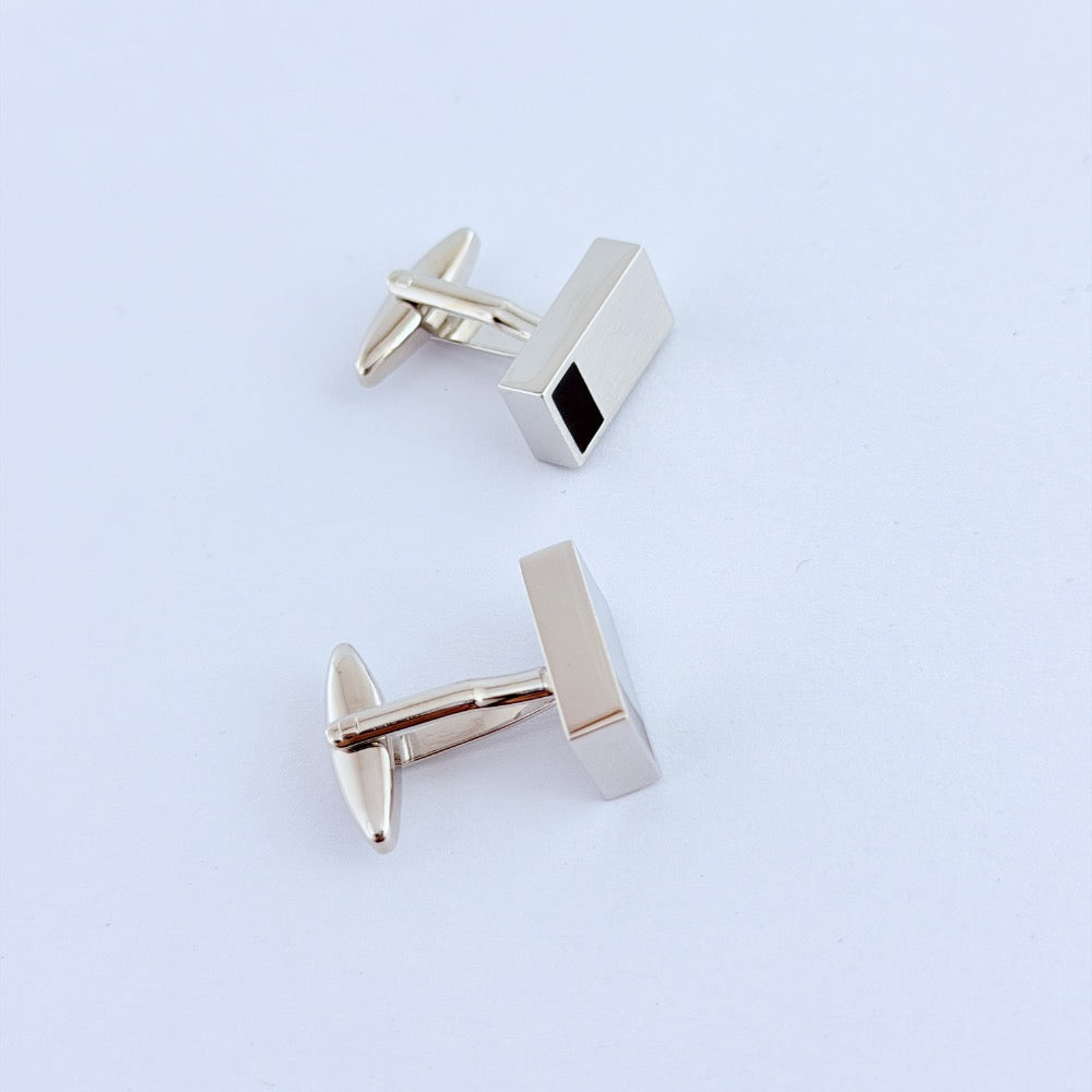 BLACK CREST CUFFLINKS