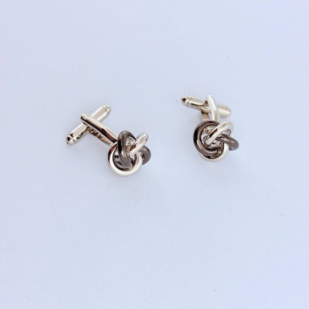 ECLIPSE KNOT CUFFLINKS