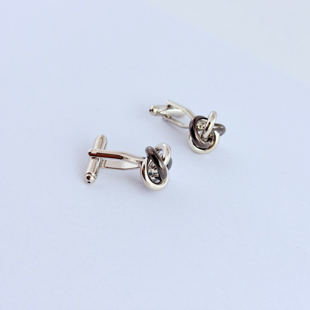ECLIPSE KNOT CUFFLINKS