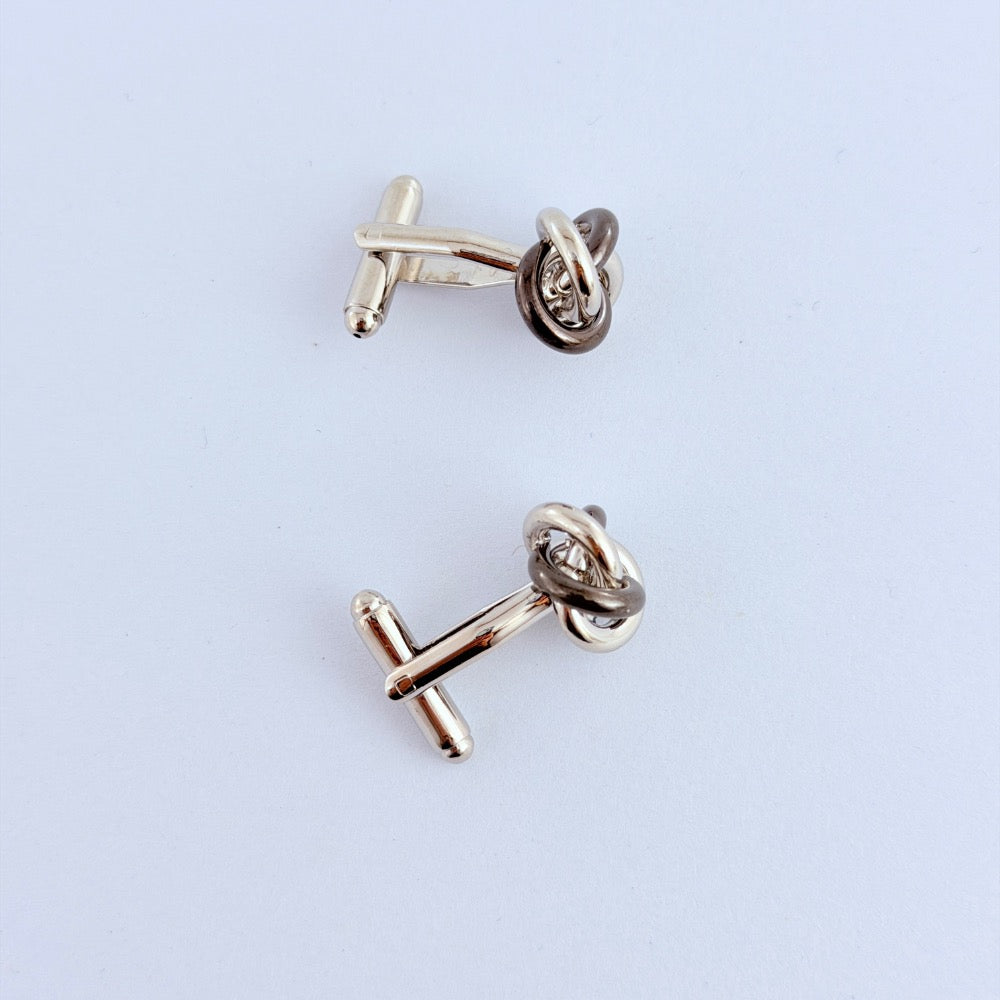 ECLIPSE KNOT CUFFLINKS